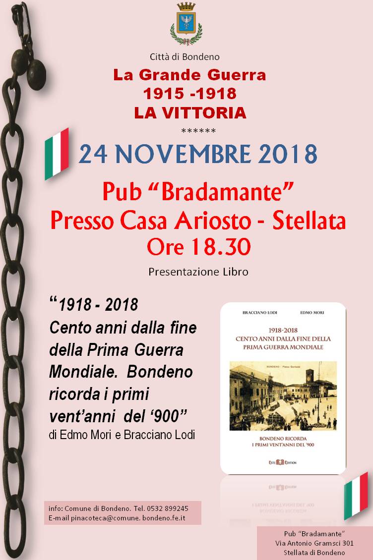2018 programma Libro Stellata Mori Lodi 25nov